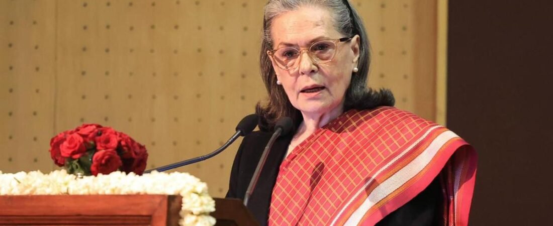India’s silence on Gaza cannot be explained rationally or morally, says Sonia Gandhi