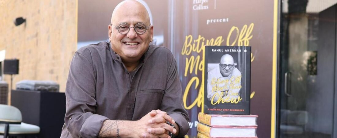 ‘Cooking allows for constant learning’: Chef Rahul Akerkar reflects on his career in his new memoir