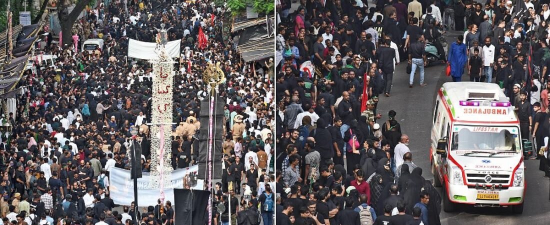Muharram Observed Across Mumbai As Processions Draw Crowds; Police Action, Yogi Adityanath’s Remarks Spark Controversy