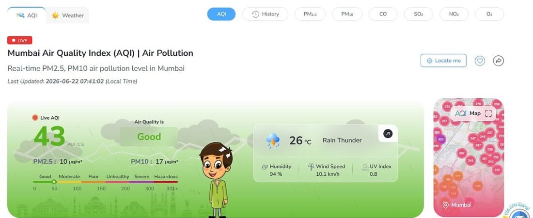Mumbai Rains Are Here! Dadar, Bandra, Andheri & Eastern Suburbs Lashed With Moderate Showers; IMD Predicts Monsoon Onset By Today Or Tomorrow