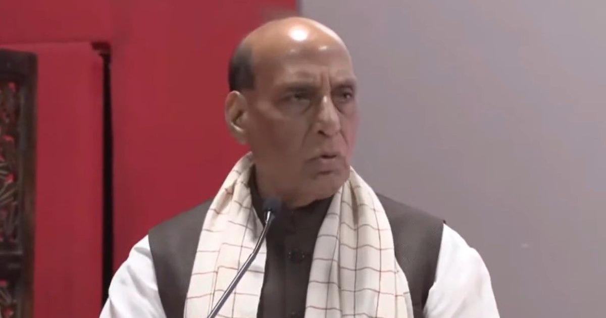 Congress moves privilege notice against Rajnath Singh for ‘lying’ in House about Op Sindoor deaths