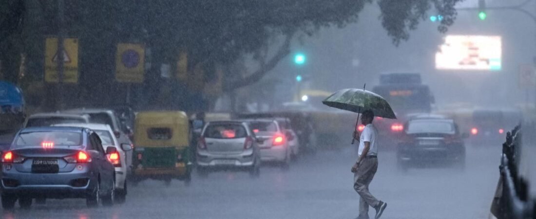 Rain updates: Orange alert in Mumbai, monsoon arrives in Delhi