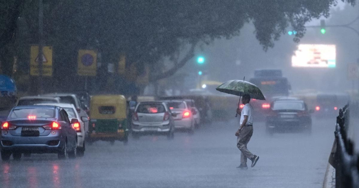 Rain updates: Orange alert in Mumbai, monsoon arrives in Delhi