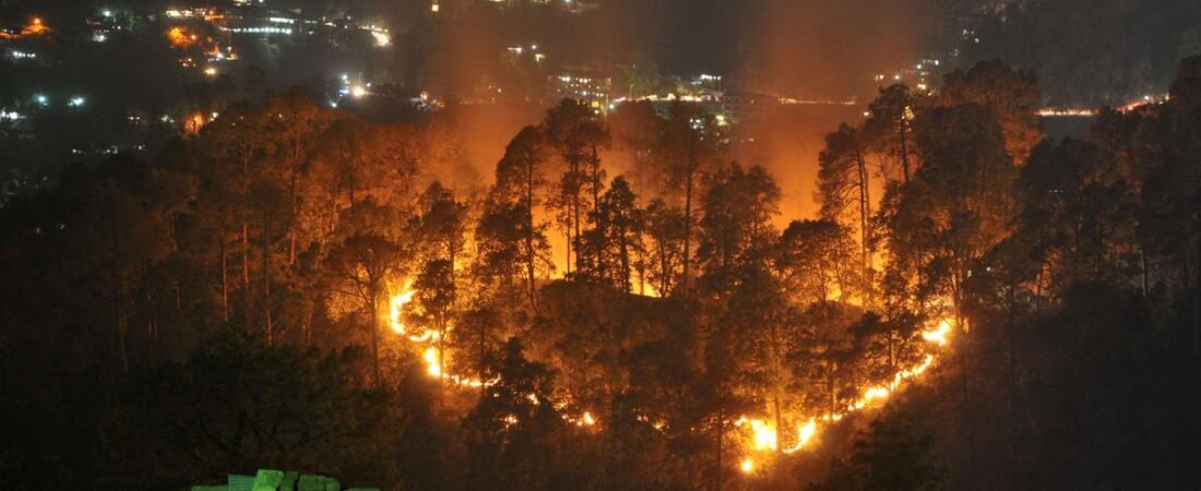Rising temperature could be sparking more Himalayan forest fires