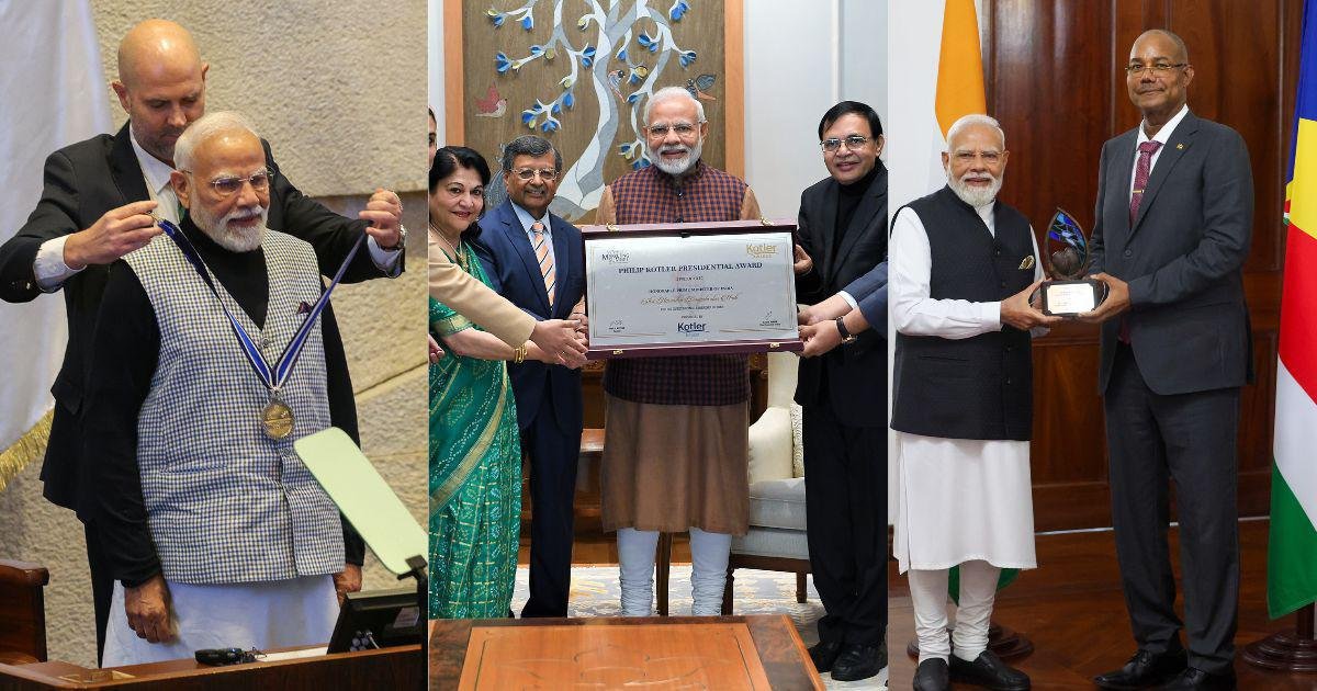 Why flattering awards for Modi by foreign countries are not necessarily good for India