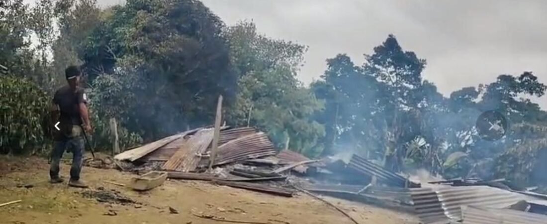 Manipur: At least 29 houses set on fire in fresh violence along Myanmar border