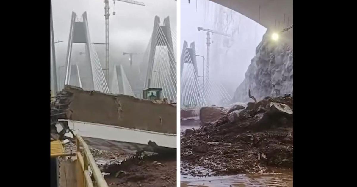 Landslide at Mumbai-Pune expressway’s ‘Missing Link’ shuts traffic as heavy rains batter region