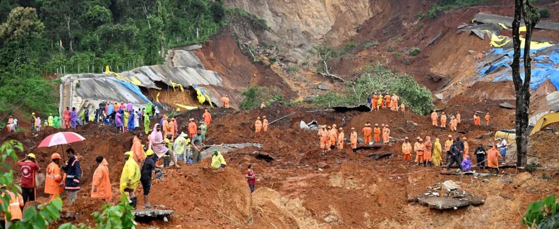 Kerala: Two killed as landslide hits tunnel project in Wayanad, many feared trapped